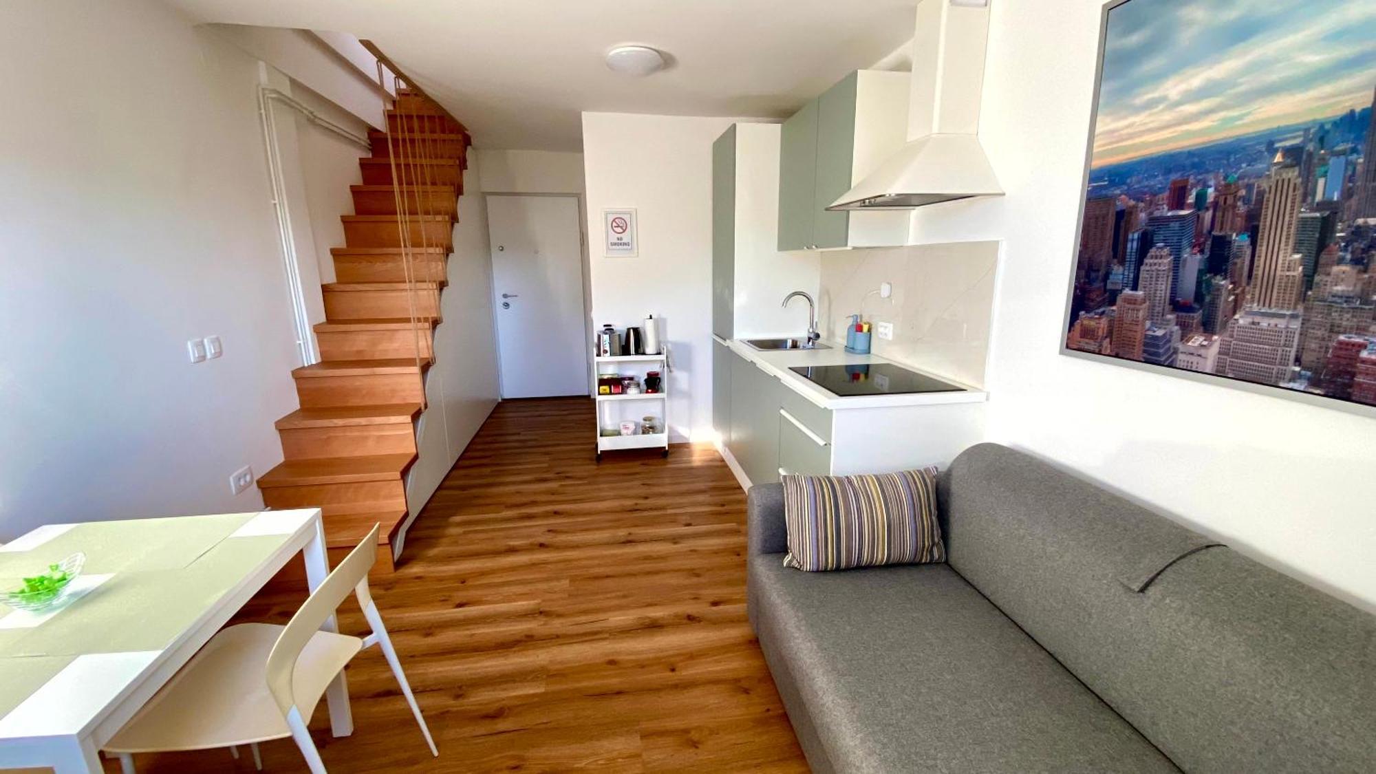 Little Plaza Duplex Liubliana Exterior foto